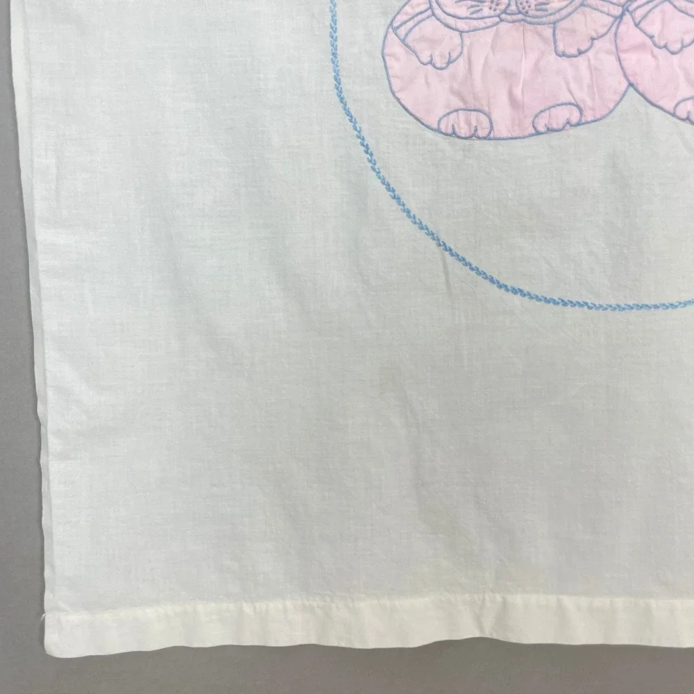Handmade vintage curtain